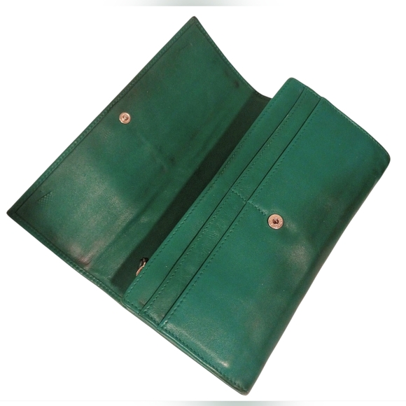 BVLGARI Calfskin Leather Long Vintage Wallet - Picture 7 of 15